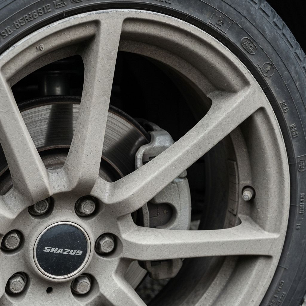 Wheel & Rim Restoration - Before